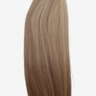 Micro Bonding Echthaar-Extensions / Gesträhnt / Viking Blonde / Blond - Silberblond