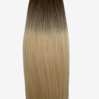 Tape Echthaar-Extensions / Ombré / A-4T - 613 / Kupferbraun - Klares Blond