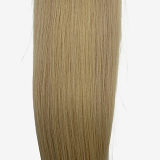 Tresse Echthaar-Extensions / A-Pearl White / Weißblond